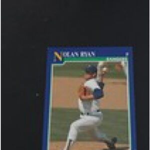 Baseball Card - Blue Border Pitcher Card
Nolan Ryan